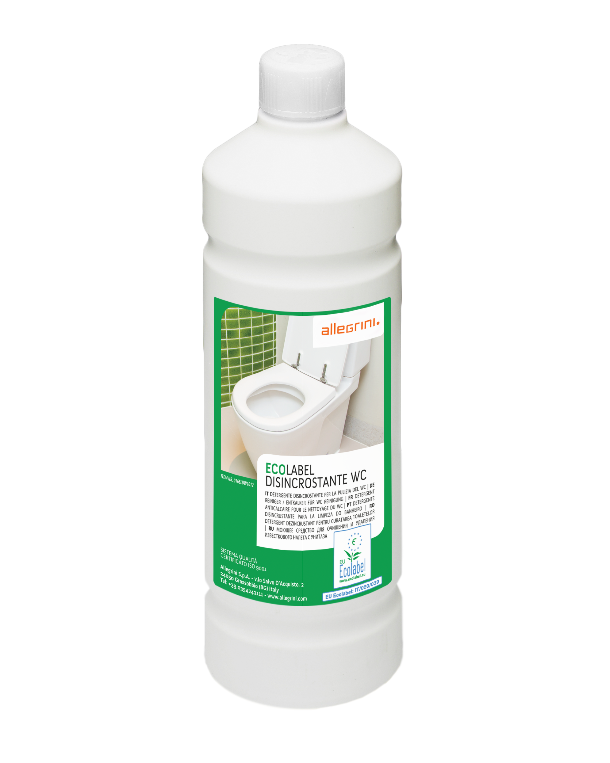 016ELDW1012_Ecolabel disincrostante wc ECOLABEL DISINCROSTANTE WC 1030 ML - slika 1