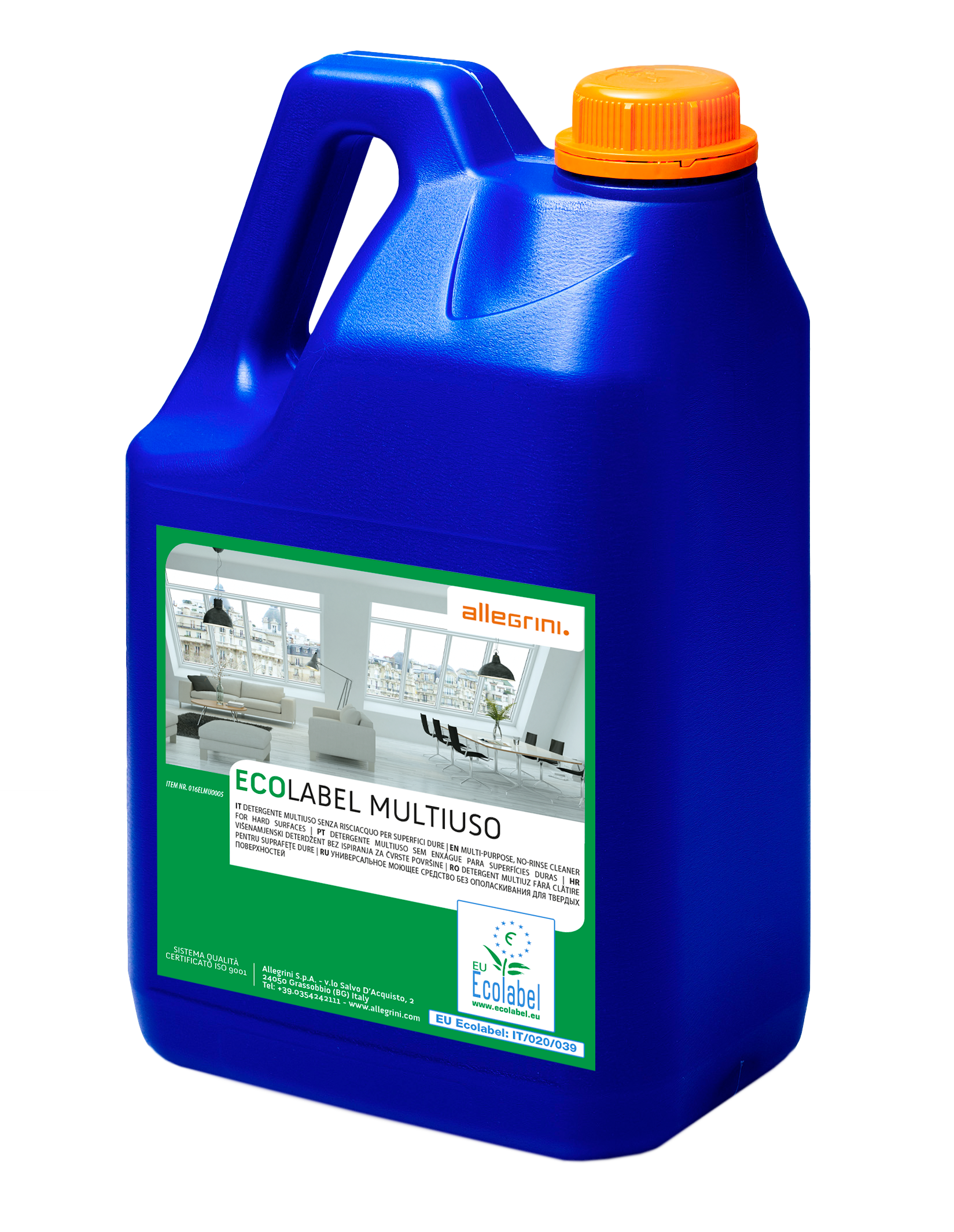 Allegrini Ecolabel multiuso ECOLABEL MULTIUSO 5 L - slika 1